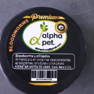 Alphapet Bloodworms 8g