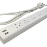 Zapatilla 5 enchufes con USB
