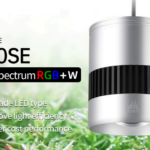 Foco full spectrum RGB+W WEEK AQUA con soporte