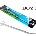 Tijera curva acero inoxidable Boyu