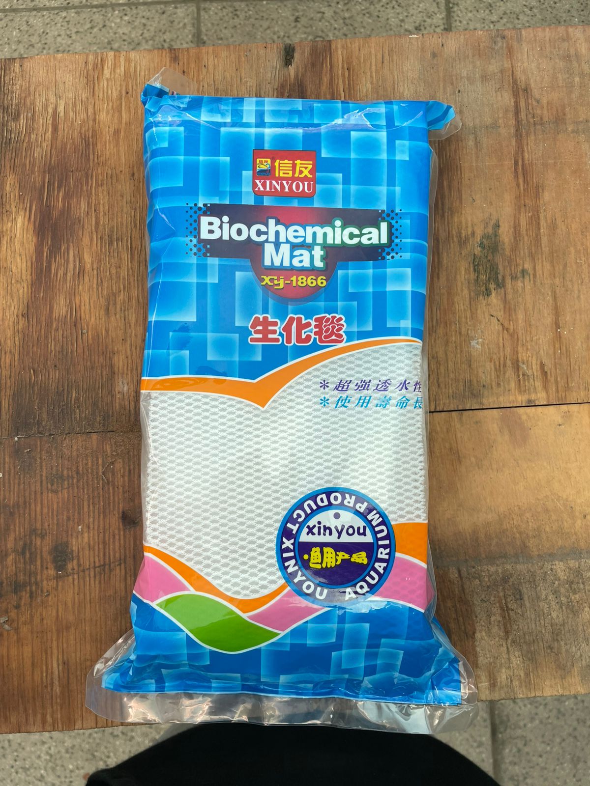 Esponja filtrante plastica