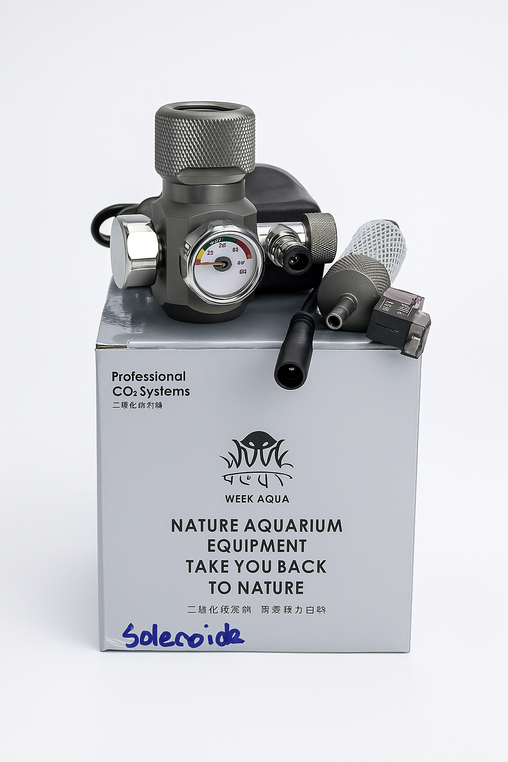 Válvula Co2 Week Aqua con solenoide