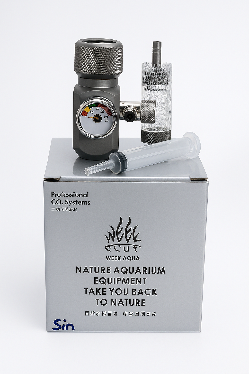 Válvula Co2 Week Aqua